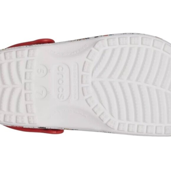 Crocs Mens Womens Adult Classic Peanuts Snoopy Charlie Brown Clog White (NEW) - Picture 7 of 7